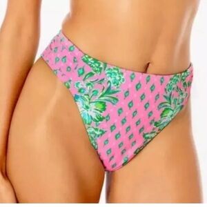Lilly Pulitzer High-Waisted Clancy Bikini Bottom New